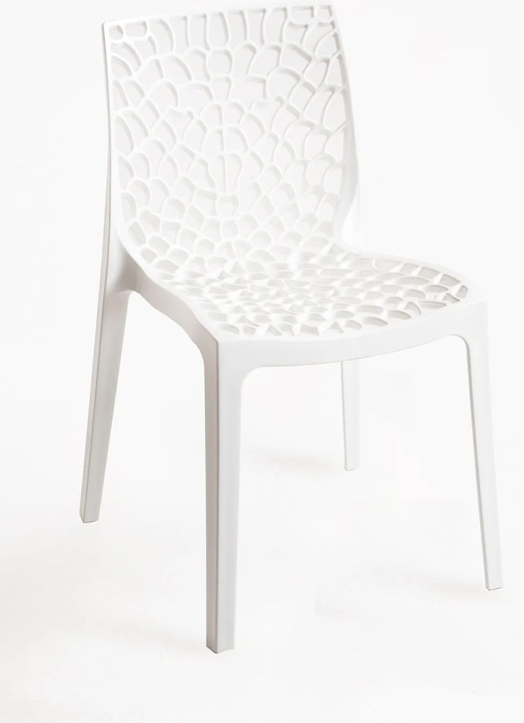 Set 4 Root Stoelen