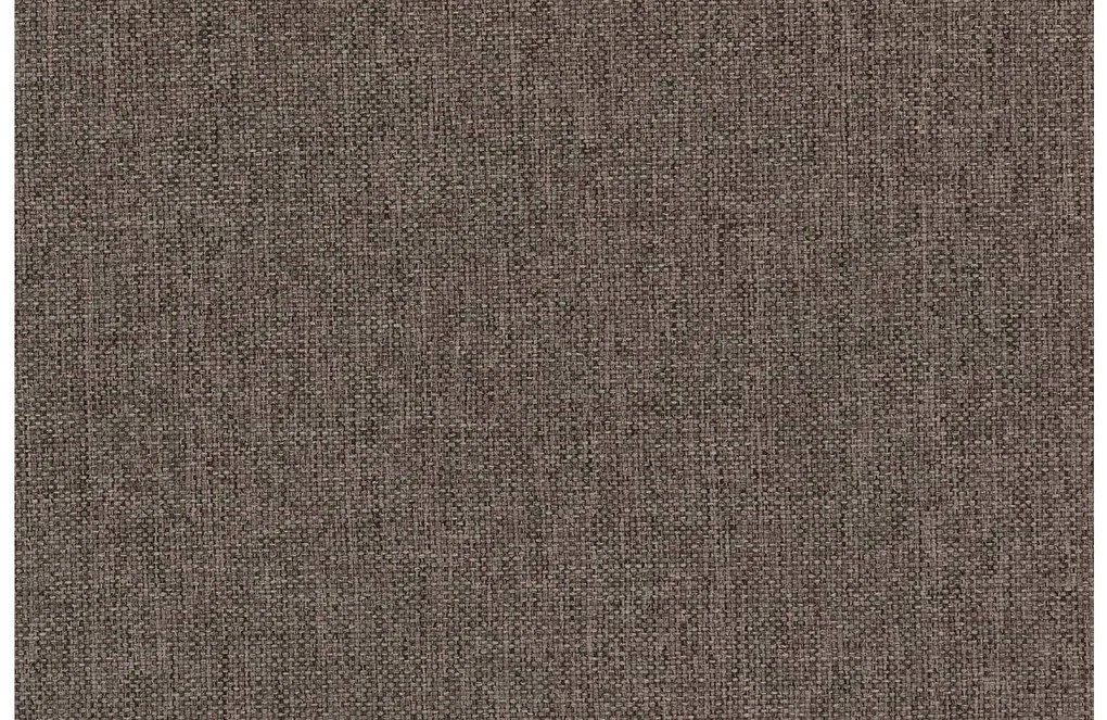 Goossens  Key West bruin, stof, 2-zits, modern design met ligelement rechts