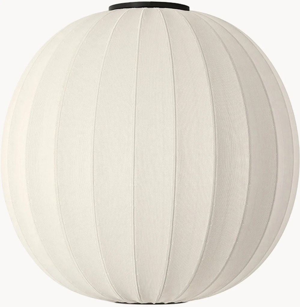 Handgemaakte grote plafondlamp Knit-Wit