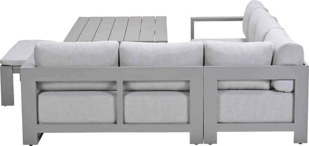 Garden Impressions Malakka lounge dining set 6-delig - taupe - valley sand