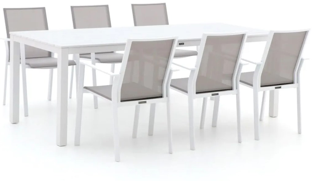 Bernstein Amberg/Menzano 220cm dining tuinset 7-delig stapelbaar