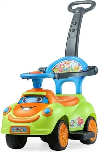 VEVOR Loopauto, 830 x 420 x 880 mm Loopauto met reling, handvat en opbergruimte onder de stoel, Loopwagen met een laadvermogen van 25 kg, Loopwagen voor peuters van 19 tot 36 maanden