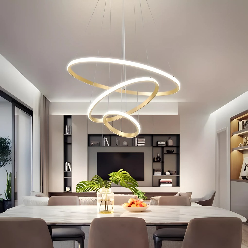 LHJ010-CP4 BRUSH GOLD hanglamp
