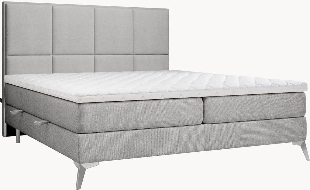 Handgemaakt divan bed Cube met opbergruimte, H3