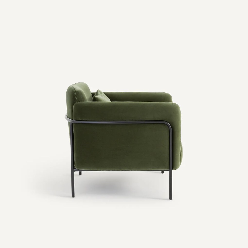 Fauteuil in fluweel, Alistair