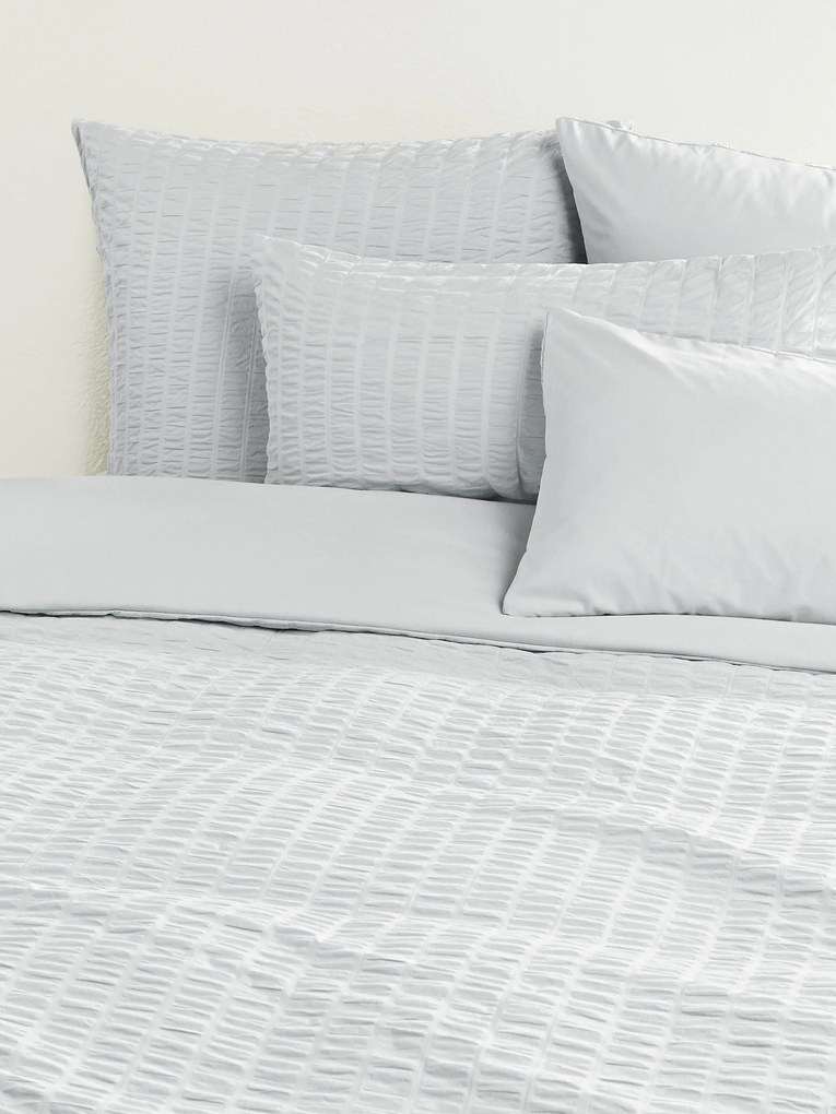 Seersucker dekbedovertrek Esme