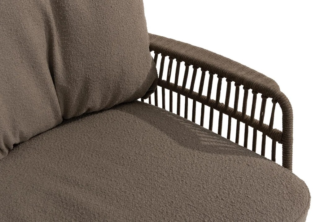 4 Seasons Outdoor Botanic loungestoel latte SALE Loungestoel taupe weerbestendig