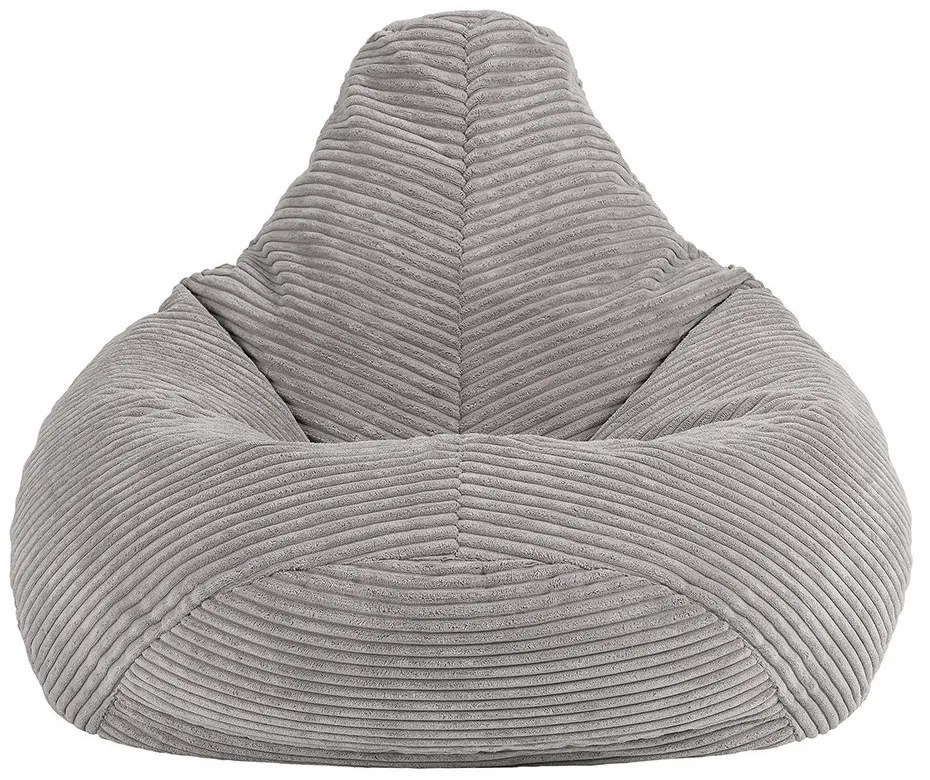 Chillz Kinder Zitzak Corduroy - Lichtgrijs