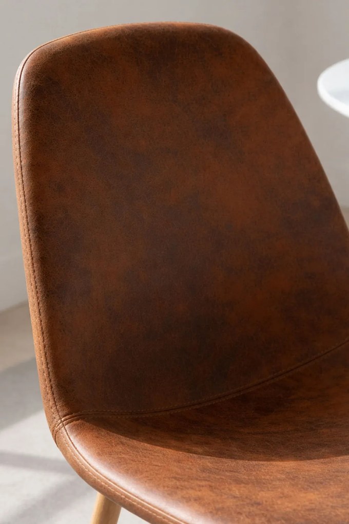 Teok Kunstlederen Stoel