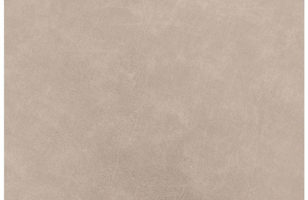 Goossens Bank Key West beige, micro leer, 3-zits, modern design met ligelement rechts