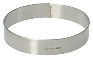Bakring, rvs,Ø 10 cm