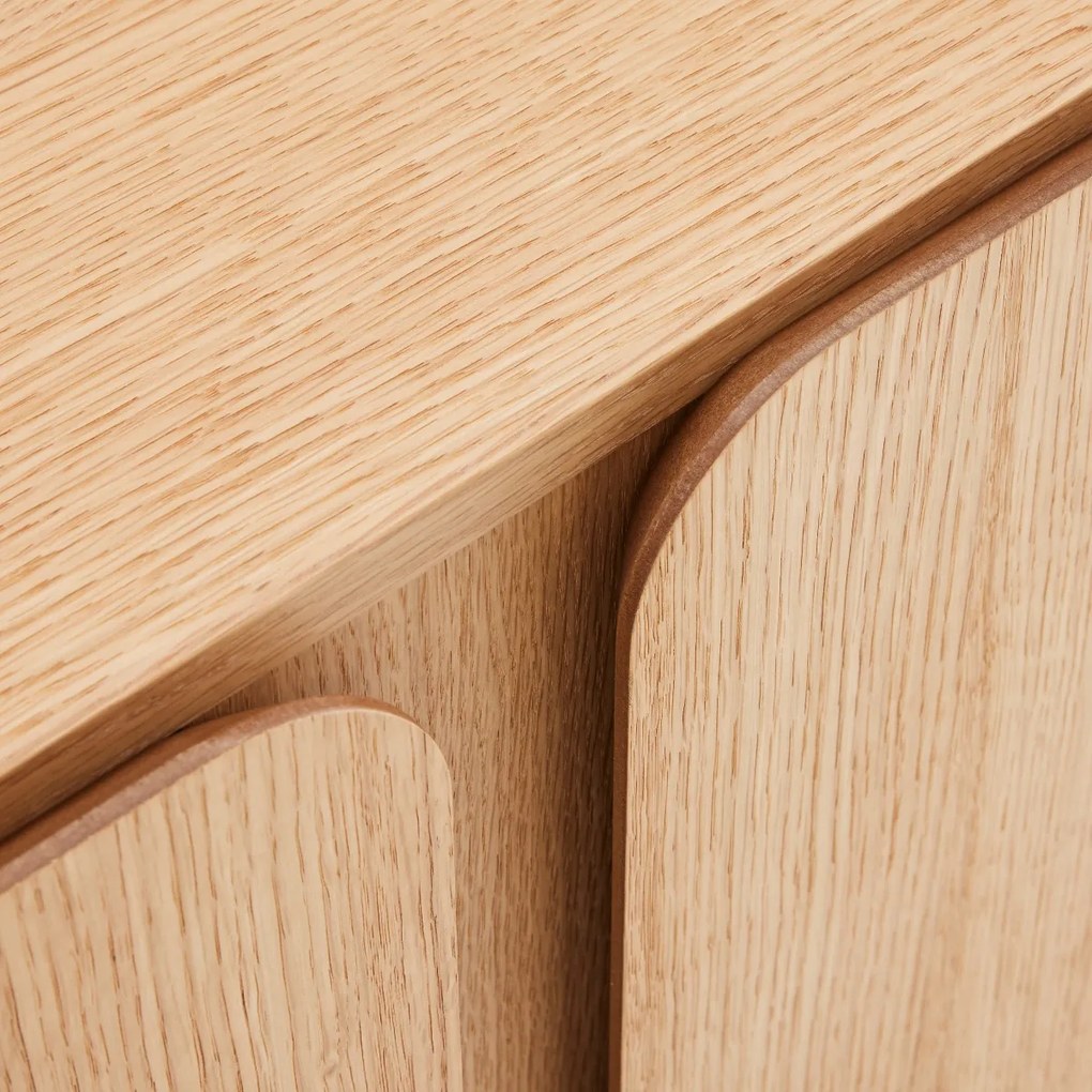 Eiken Dressoir Modern - 180x40x75cm.