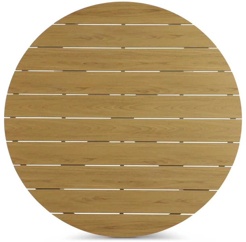 Tuinset 4 personen 125 cm Aluminium/rope Taupe Santika Furniture Santika