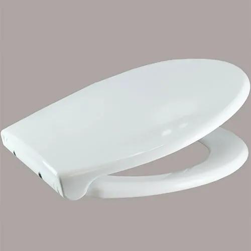 Toiletbril Rinus Softclose en Quickrelease Toiletzitting 43x37cm Wit