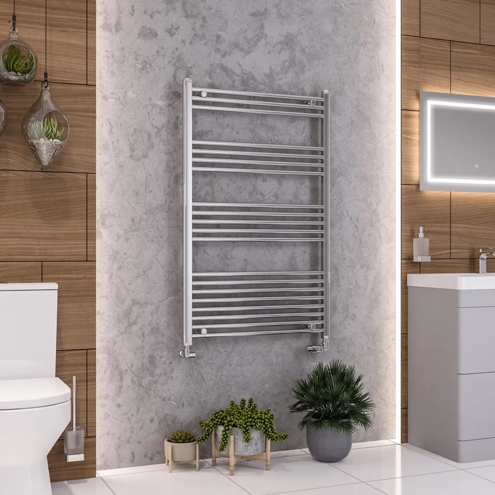 Eastbrook Wendover handdoekradiator 75x120cm 498W chroom