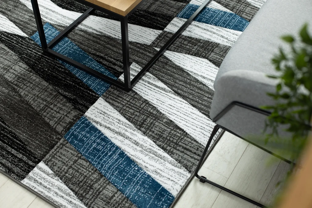 Tapijt ALTER Bax Strepen blauw