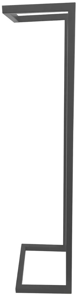 Mueller Ferro handdoekrek industrieel 95x25x20cm gunmetal