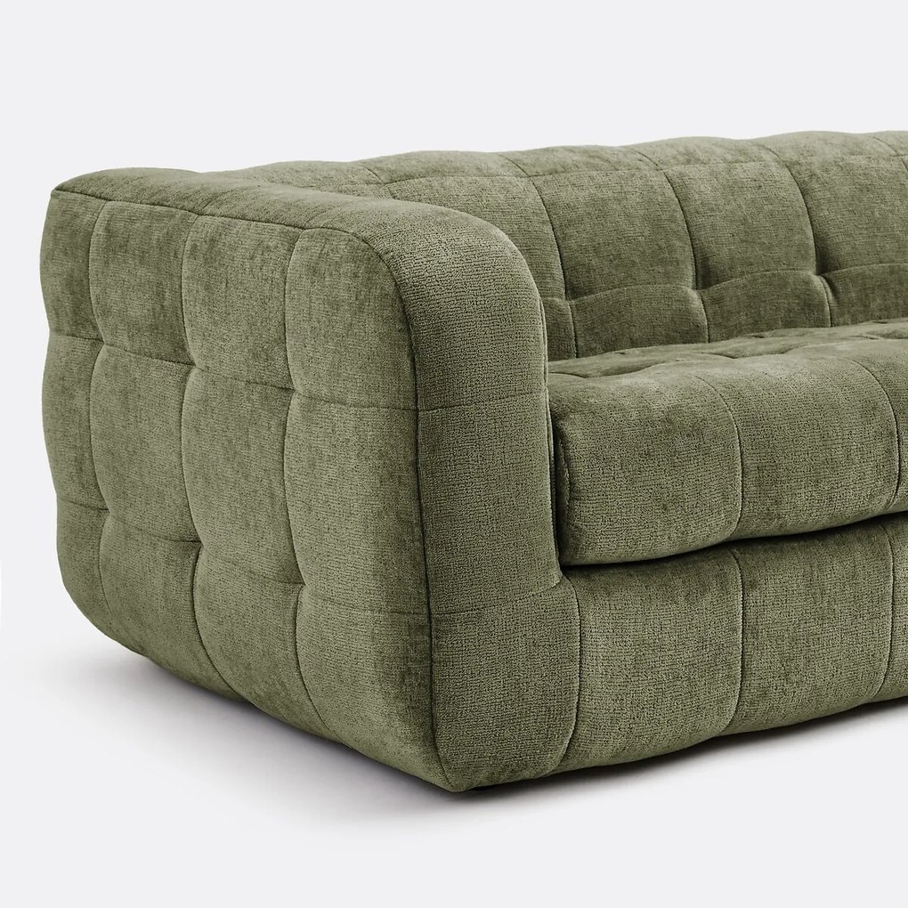 2- en 3-zitsbank, dik fluweel, PIETA