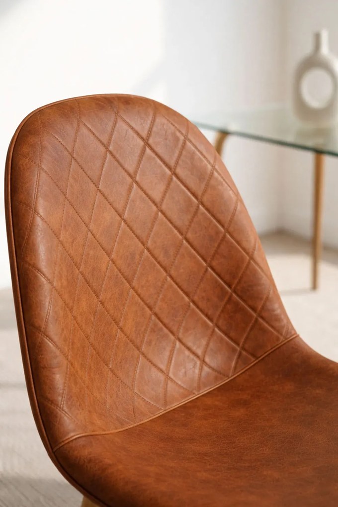 Teok Kunstlederen Stoel