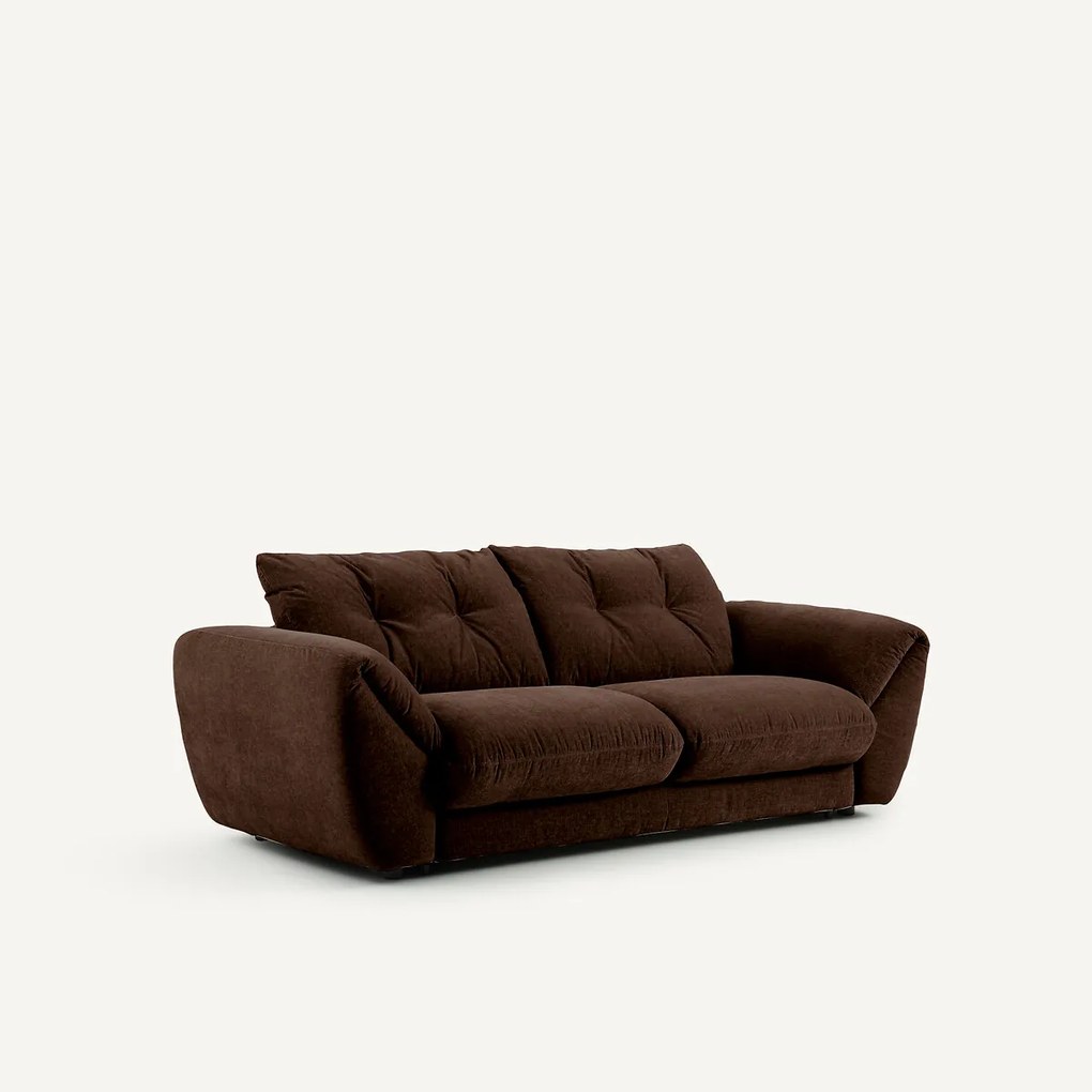 3-zits slaapbank fluweel chenille, Edgar