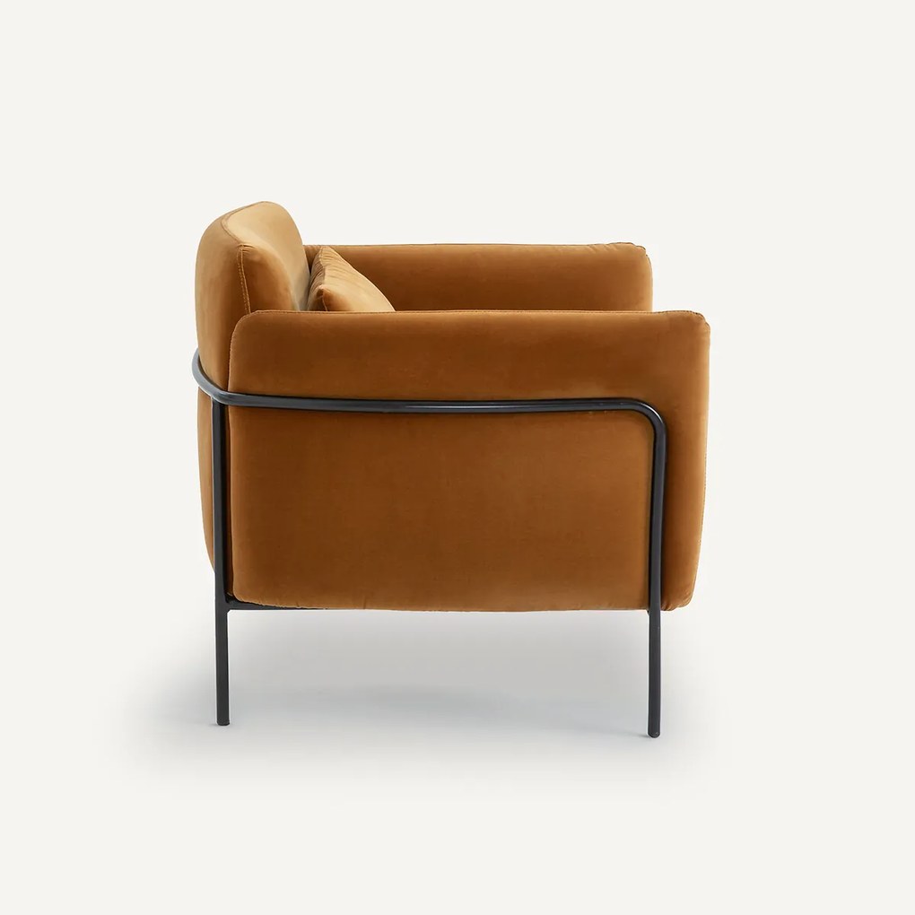 Fauteuil in fluweel, Alistair