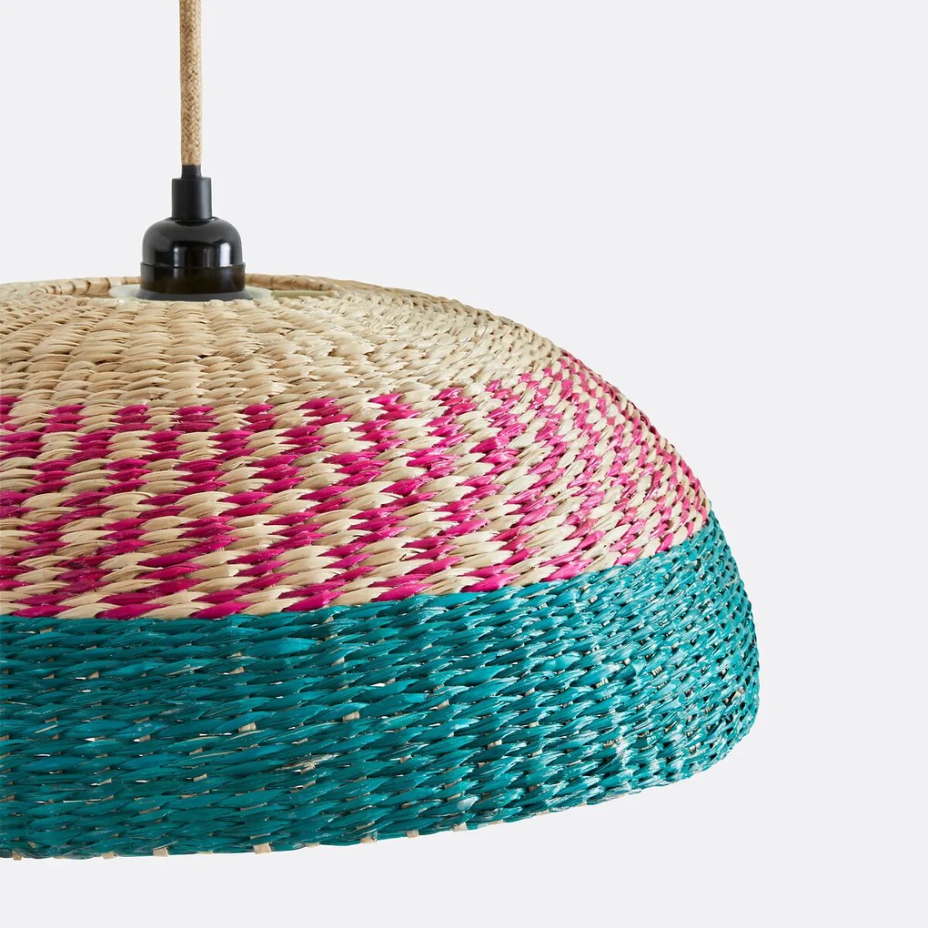 Hanglamp in gekleurd herbarium  Ø44 cm, Hilo