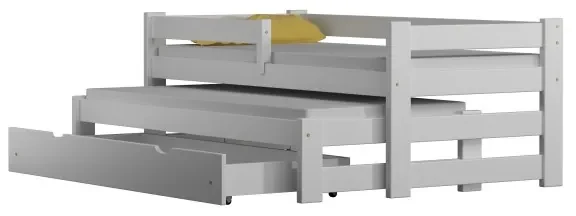 Peuter Turkoois Onderschuifbed - Gabriel For Kids Kinderen Peuter Junior 5056231720830 Children's Beds Home, 160x80, Nee, 11 cm schuim/kokos/boekweitm