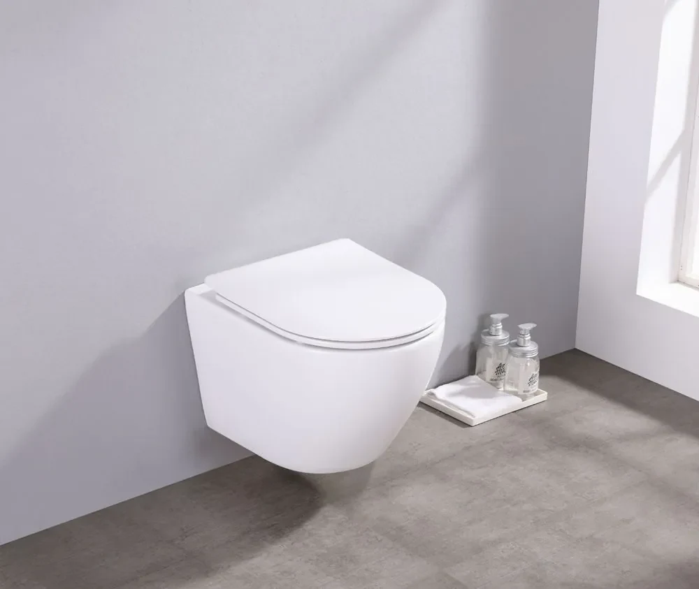 Saniclear Itsie softclose toiletzitting glans wit