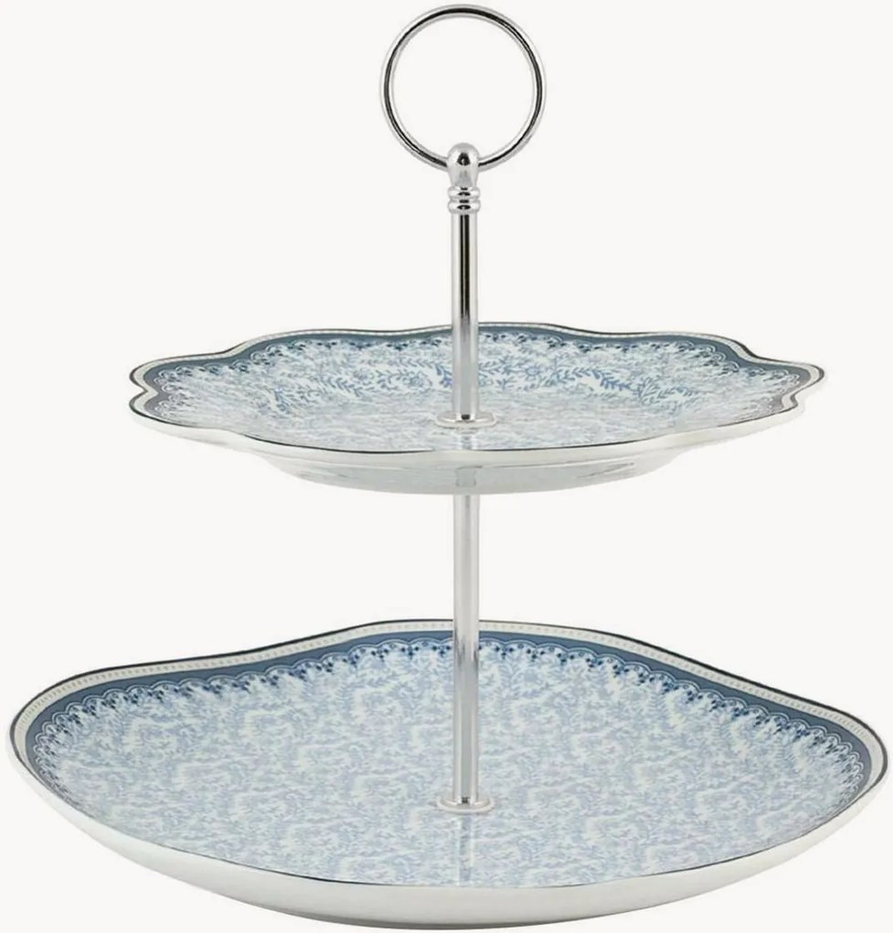 Porseleinen etagère Blue Dream