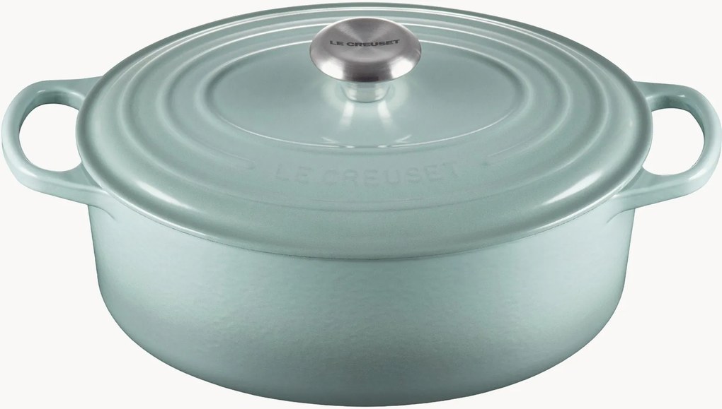 Ovale braadpan Signature Collection van gietijzer, in verschillende formaten