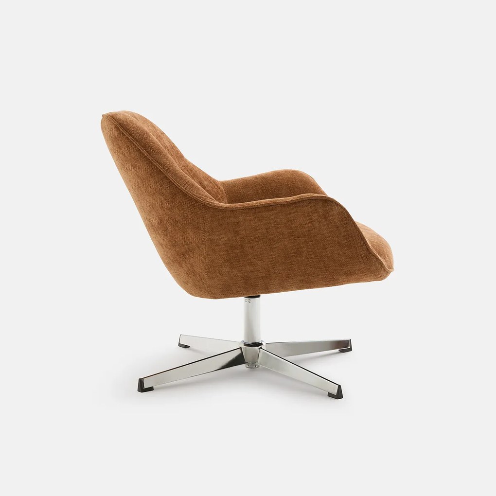 Draaifauteuil, gestructureerde stof, Hemmo