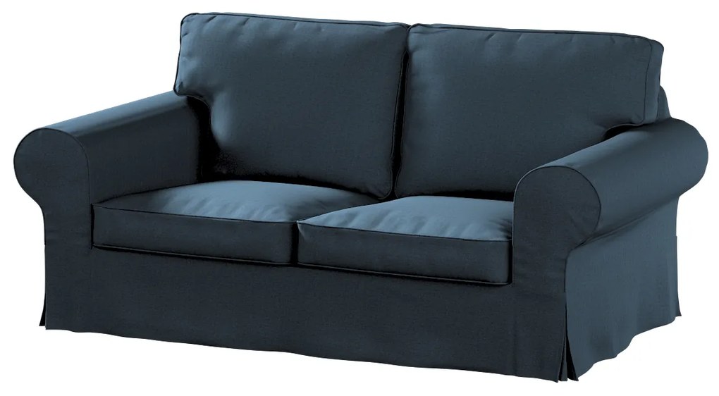 Dekoria IKEA hoes voor Ektorp 2-zits slaapbank - NIEUW model, donkerblauw