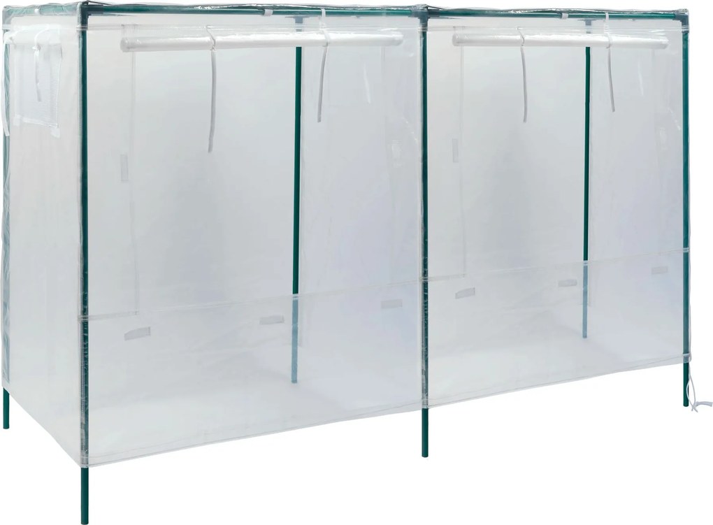 Vitavia afdekking verhoogd zaaibed L - hoekig - 55cm x 158cm x 105cm