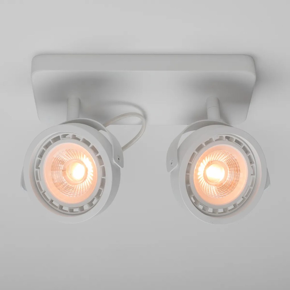 Zuiver Dice-2 DTW Dubbele LED Spot Wit