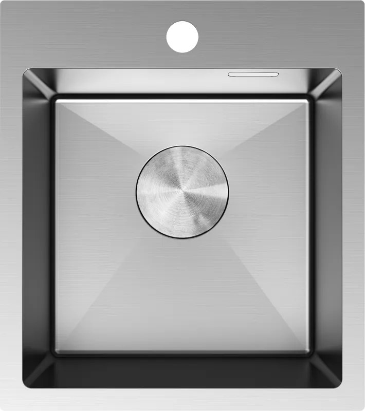 Mexen Solix roestvrijstalen spoelbak 1-komers 400 x 450 mm, inox - 6401401000-01