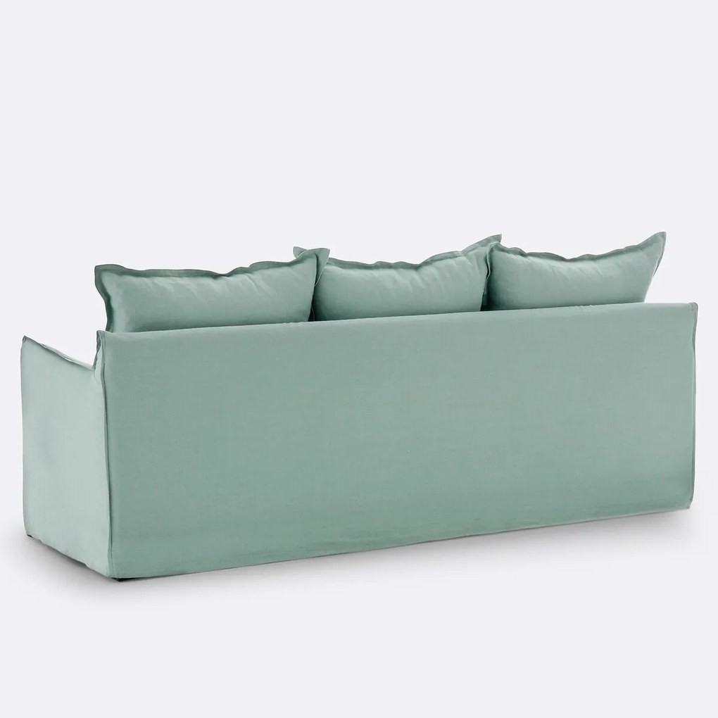 Bank 2-, 3-, 4- of 5-zits, in kreukellinnen, Odna