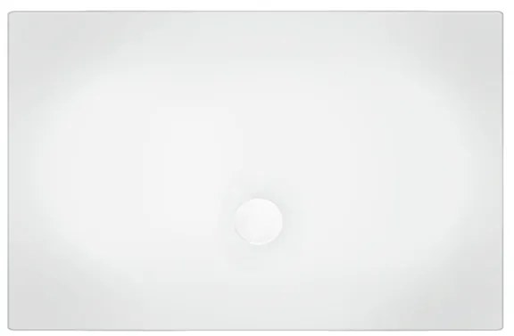 Xenz Flat Zero douchevloer - 140x100x4 - Acryl - wit 6504-01