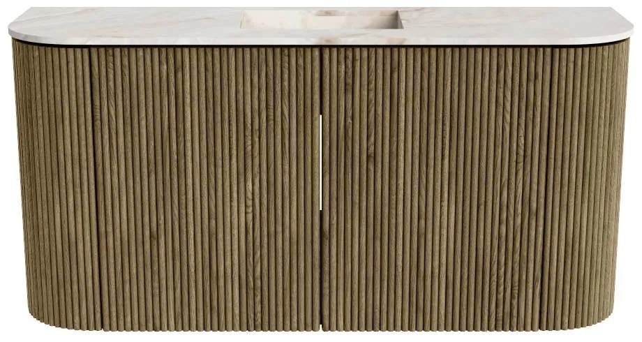 Mondiaz Joya DLux 85cm toiletmeubel ronding links/rechts dusk met wastafel faye midden zonder kraangat frappe
