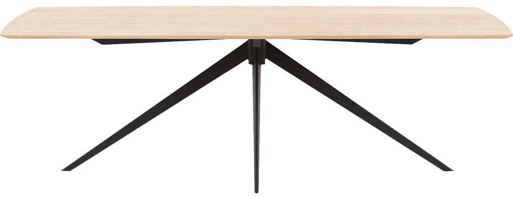 Goossens Excellent Eettafel Floyd, Semi rechthoekig 260 x 100 cm