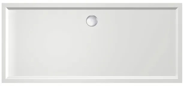Xenz Mariana douchebak - 180x80x7 - Acryl - wit 6869-01