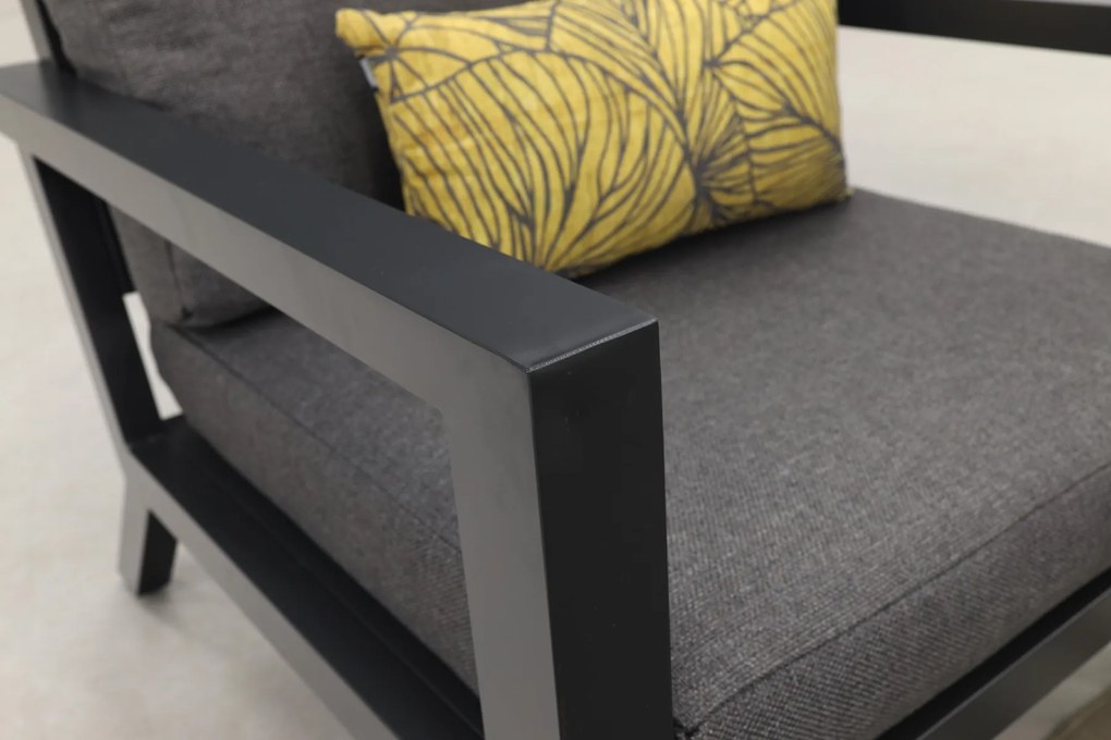 Hugo stoel-bank loungeset - antraciet OP=OP