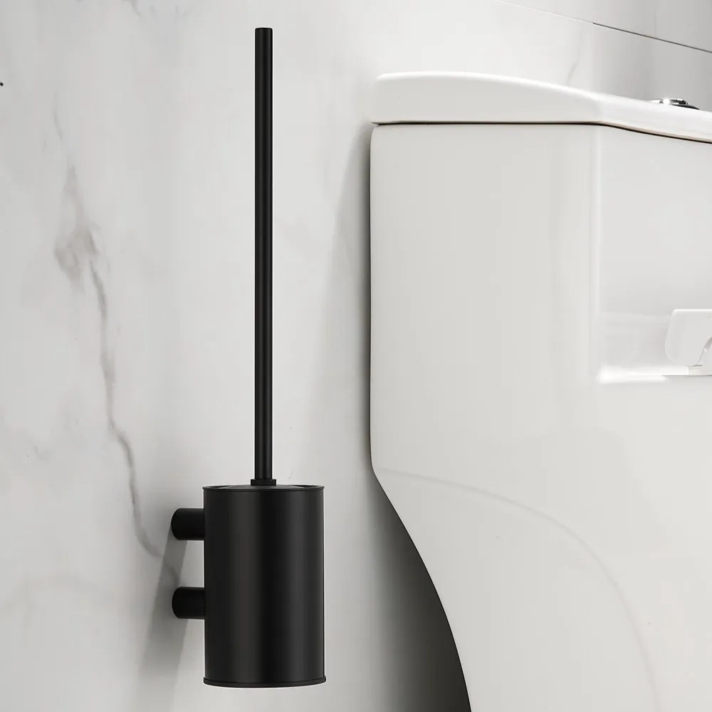 Saniclear Academy toiletborstel zwart mat
