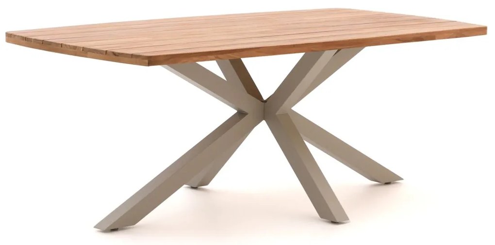 Tuin eettafel Bellagio  | Deens ovaal  | Tuintafel Teakhout | 220x110cm | 6 personen | Kees Smit Tuinmeubelen
