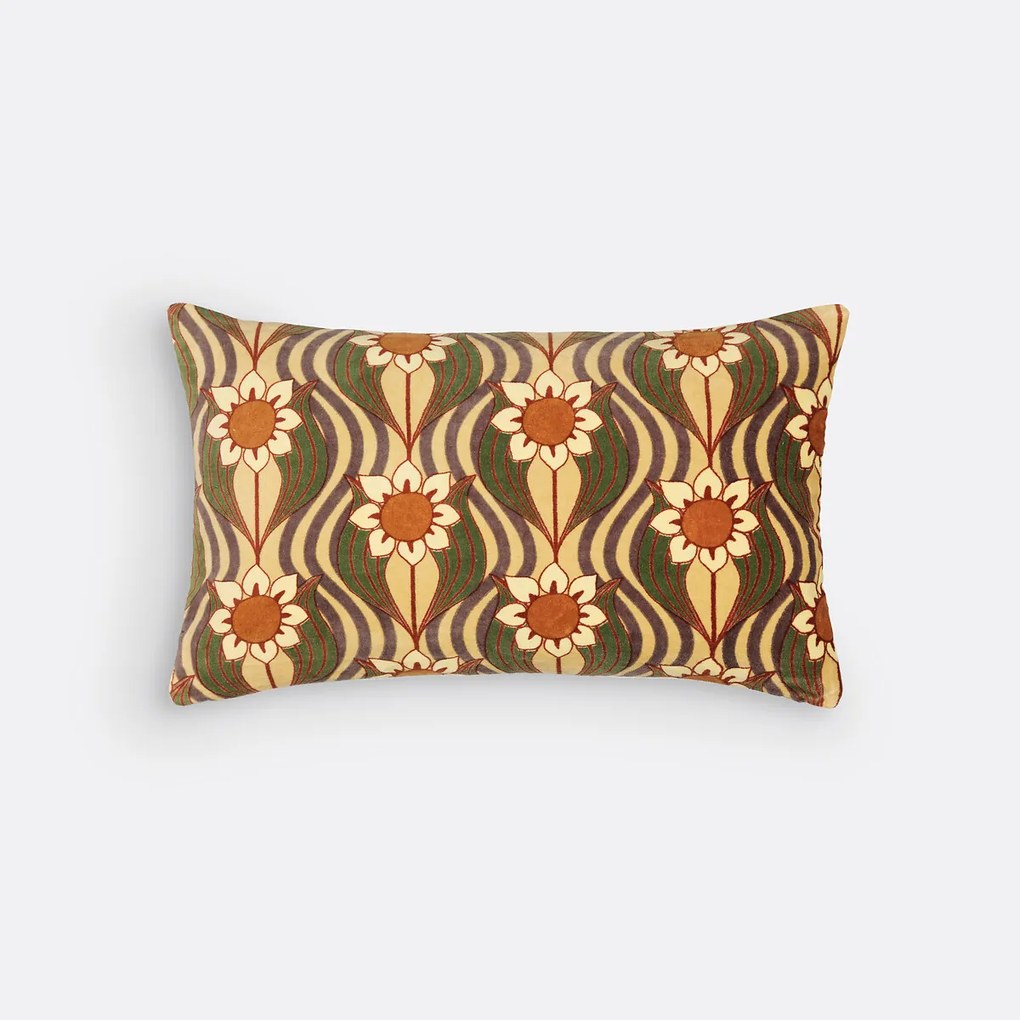 Rechthoekig kussenhoes in fluweel, Annie