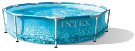 Intex Opbouwbaar Zwembad - Beachside Metal framepool 305x76 cm