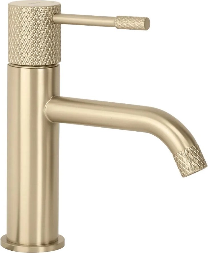 Wastafelkraan Rea Venti Brush Gold Low