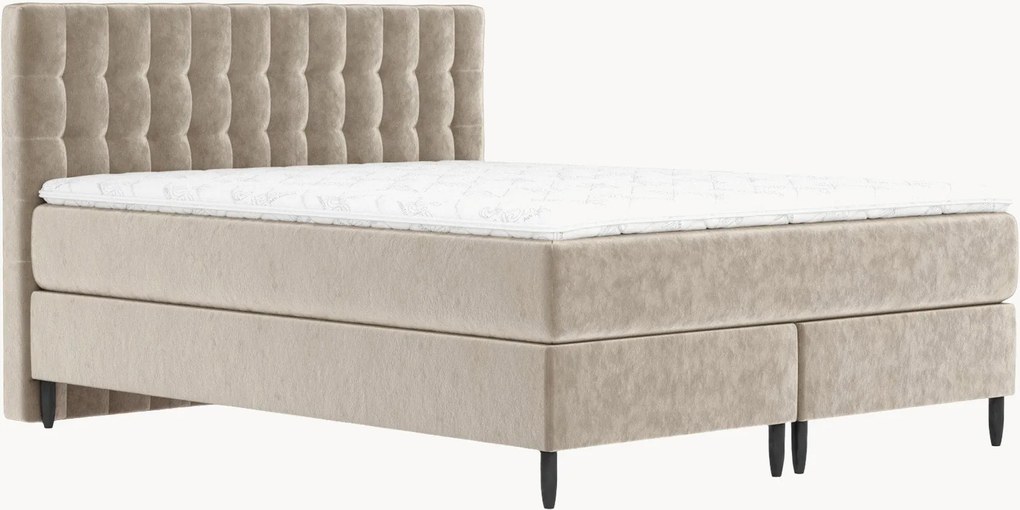 Handgemaakt fluwelen divanbed Sorrento, H4