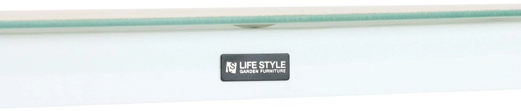 Dining Loungeset 7 personen Aluminium/rope Wit  Lifestyle Garden Furniture Boretti