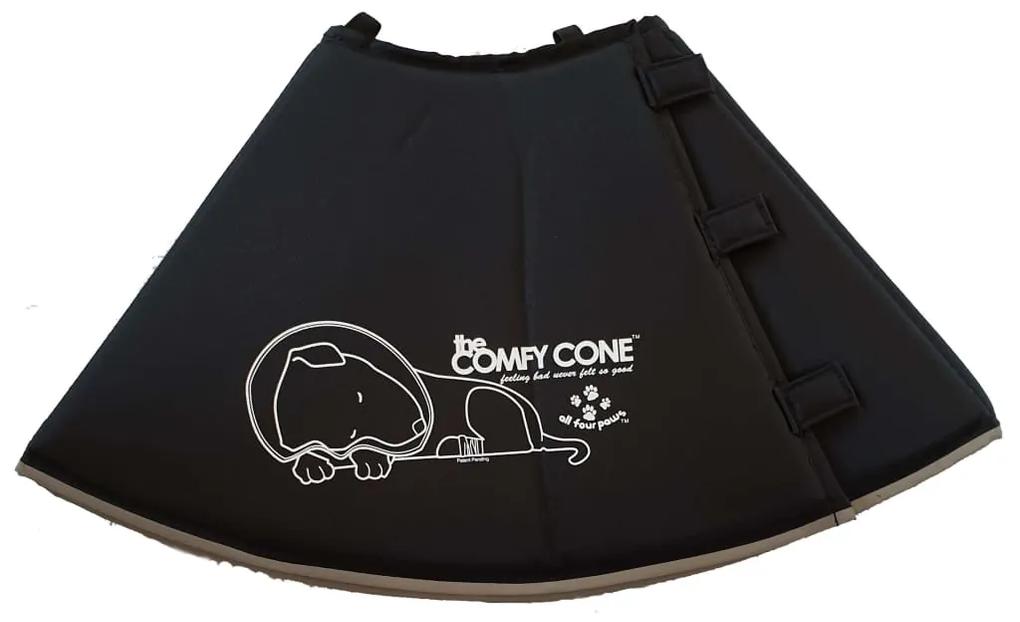All Four Paws E-halsband Comfy Cone XXL 37,5 cm zwart