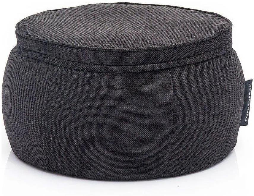 Ambient Lounge Poef Wing Ottoman - Black Sapphire